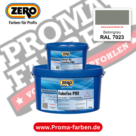 ZERO FuboTec 2K RAL 7023 Betongrau – im ZERO-MiX-System, online kaufen bei Proma Farben