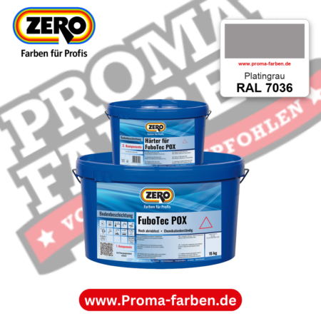 ZERO FuboTec 2K RAL 7036 Platingrau – im ZERO-MiX-System, online kaufen bei Proma Farben