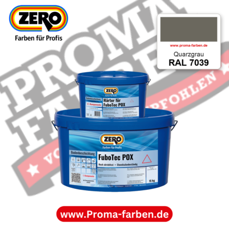 ZERO FuboTec 2K RAL 7039 Quarzgrau – im ZERO-MiX-System, online kaufen bei Proma Farben
