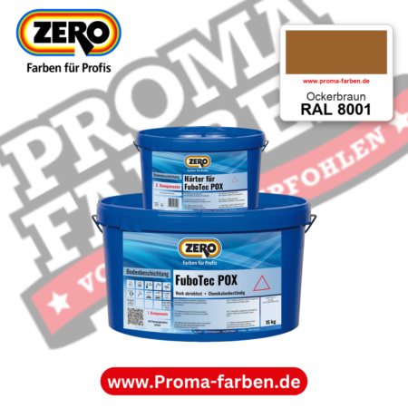 ZERO FuboTec 2K RAL 8001 Ockerbraun – im ZERO-MiX-System, online kaufen bei Proma Farben
