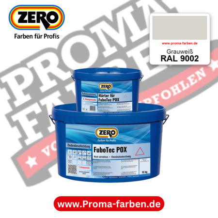 ZERO FuboTec 2K RAL 9002 Grauweiß – im ZERO-MiX-System, online kaufen bei Proma Farben