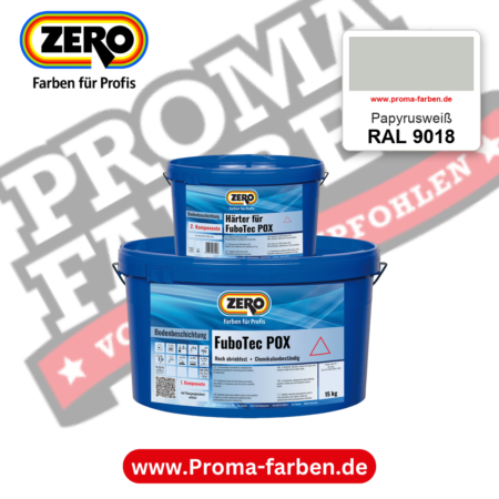 ZERO FuboTec 2K RAL 9018 Papyrusweiß – im ZERO-MiX-System, online kaufen bei Proma Farben