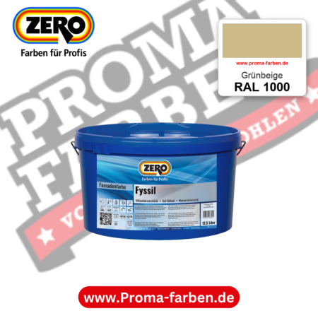 ZERO Fyssil RAL 1000 Grünbeige – im ZERO-MiX-System, online kaufen bei Proma Farben