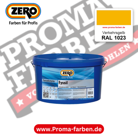 ZERO Fyssil RAL 1023 Verkehrsgelb – im ZERO-MiX-System, online kaufen bei Proma Farben