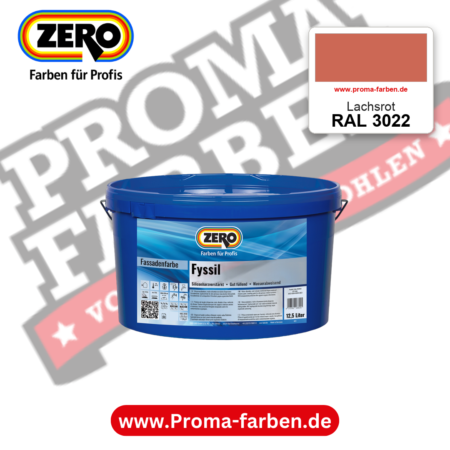 ZERO Fyssil RAL 3022 Lachsrot – im ZERO-MiX-System, online kaufen bei Proma Farben