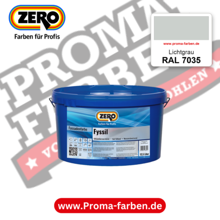 ZERO Fyssil RAL 7035 Lichtgrau – im ZERO-MiX-System, online kaufen bei Proma Farben
