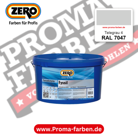 ZERO Fyssil RAL 7047 Telegrau 4 – im ZERO-MiX-System, online kaufen bei Proma Farben