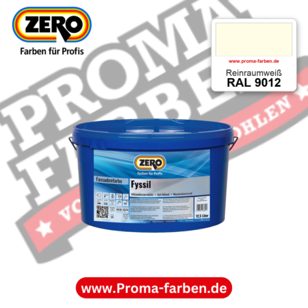 ZERO Fyssil RAL 9012 Reinraumweiß – im ZERO-MiX-System, online kaufen bei Proma Farben