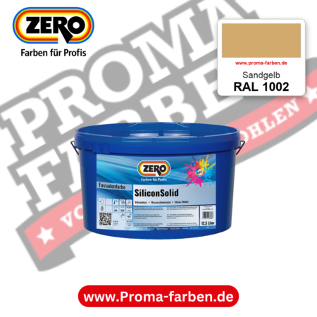 ZERO SiliconSolid RAL 1002 Sandgelb – im ZERO-MiX-System, online kaufen bei Proma Farben