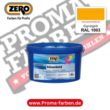 ZERO SiliconSolid RAL 1003 Signalgelb – im ZERO-MiX-System, online kaufen bei Proma Farben