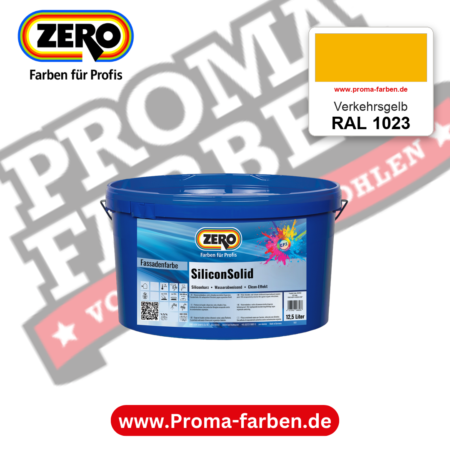 ZERO SiliconSolid RAL 1023 Verkehrsgelb – im ZERO-MiX-System, online kaufen bei Proma Farben