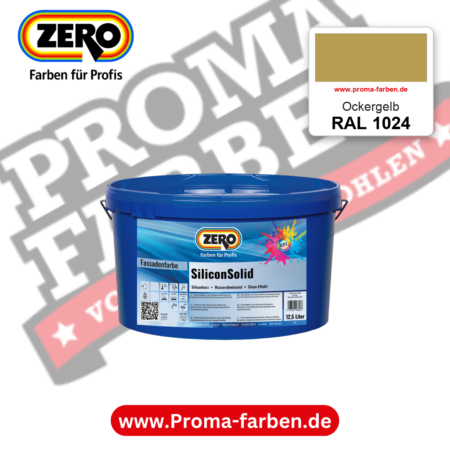 ZERO SiliconSolid RAL 1024 Ockergelb – im ZERO-MiX-System, online kaufen bei Proma Farben