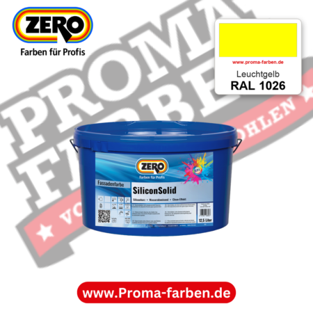 ZERO SiliconSolid RAL 1026 Leuchtgelb – im ZERO-MiX-System, online kaufen bei Proma Farben