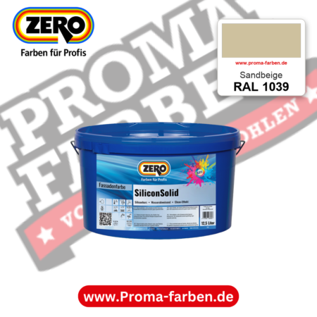 ZERO SiliconSolid RAL 1039 Sandbeige – im ZERO-MiX-System, online kaufen bei Proma Farben