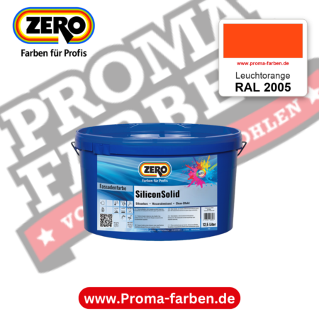 ZERO SiliconSolid RAL 2005 Leuchtorange – im ZERO-MiX-System, online kaufen bei Proma Farben