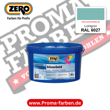 ZERO SiliconSolid RAL 6027 Lichtgrün – im ZERO-MiX-System, online kaufen bei Proma Farben
