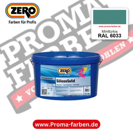 ZERO SiliconSolid RAL 6033 Minttürkis – im ZERO-MiX-System, online kaufen bei Proma Farben