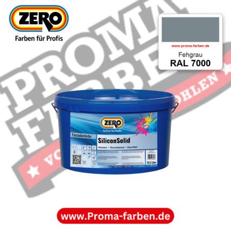 ZERO SiliconSolid RAL 7000 Fehgrau – im ZERO-MiX-System, online kaufen bei Proma Farben