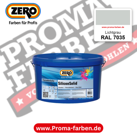 ZERO SiliconSolid RAL 7035 Lichtgrau – im ZERO-MiX-System, online kaufen bei Proma Farben