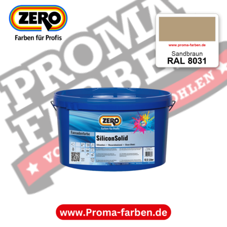 ZERO SiliconSolid RAL 8031 Sandbraun – im ZERO-MiX-System, online kaufen bei Proma Farben