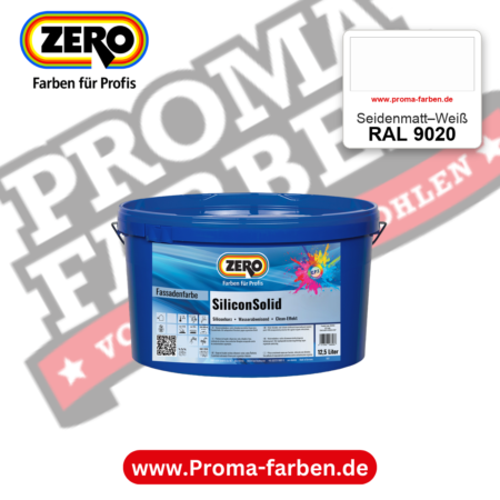 ZERO SiliconSolid RAL 9020 Seidenmatt–Weiß – im ZERO-MiX-System, online kaufen bei Proma Farben