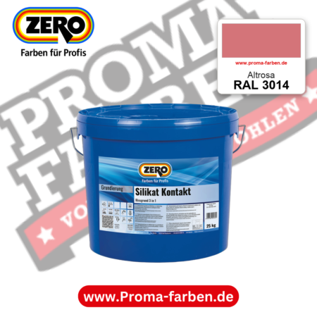 ZERO Sol-Silikatfarbe RAL 3014 Altrosa – im ZERO-MiX-System, online kaufen bei Proma Farben