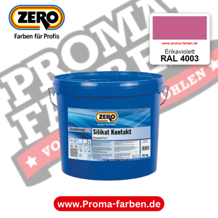 ZERO Sol-Silikatfarbe RAL 4003 Erikaviolett – im ZERO-MiX-System, online kaufen bei Proma Farben