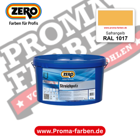 ZERO Streichputz RAL 1017 Safrangelb – im ZERO-MiX-System, online kaufen bei Proma Farben