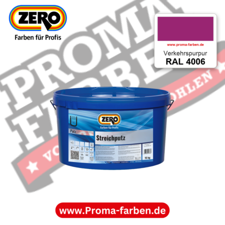 ZERO Streichputz RAL 4006 Verkehrspurpur – im ZERO-MiX-System, online kaufen bei Proma Farben