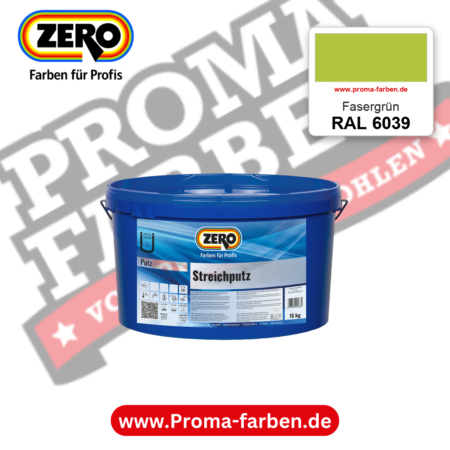 ZERO Streichputz RAL 6039 Fasergrün – im ZERO-MiX-System, online kaufen bei Proma Farben