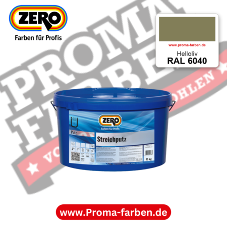 ZERO Streichputz RAL 6040 Helloliv – im ZERO-MiX-System, online kaufen bei Proma Farben
