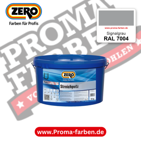 ZERO Streichputz RAL 7004 Signalgrau – im ZERO-MiX-System, online kaufen bei Proma Farben