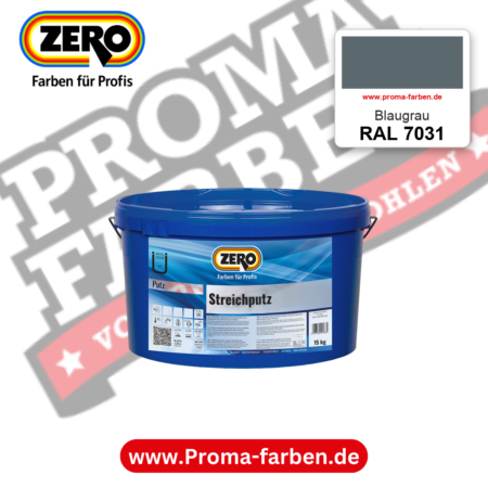 ZERO Streichputz RAL 7031 Blaugrau – im ZERO-MiX-System, online kaufen bei Proma Farben