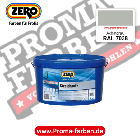 ZERO Streichputz RAL 7038 Achatgrau – im ZERO-MiX-System, online kaufen bei Proma Farben