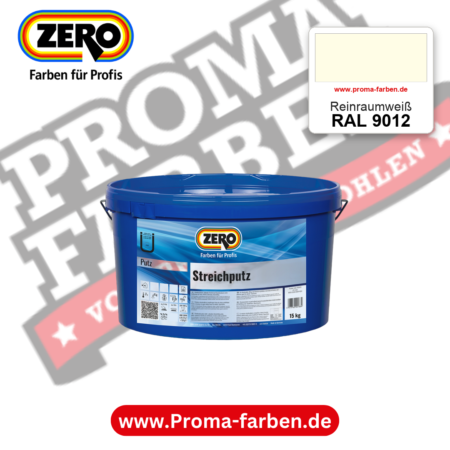 ZERO Streichputz RAL 9012 Reinraumweiß – im ZERO-MiX-System, online kaufen bei Proma Farben