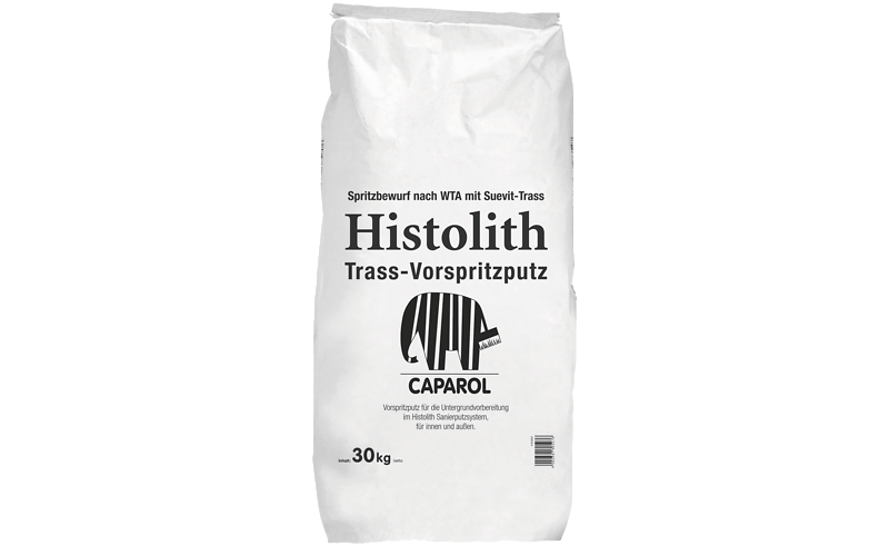 Caparol Histolith Trass-Vorspritzputz – 30 kg – Trass-Vorspritzmörtel, online kaufen bei Proma Farben