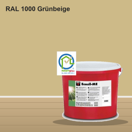 KEIM Ecosil-ME Wandfarbe RAL 1000 Grünbeige – mineralische Silikat-Innenfarbe, online kaufen bei Proma Farben