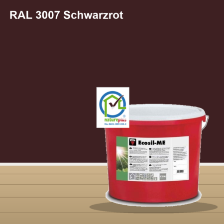 KEIM Ecosil-ME Wandfarbe RAL 3007 Schwarzrot – mineralische Silikat-Innenfarbe, online kaufen bei Proma Farben
