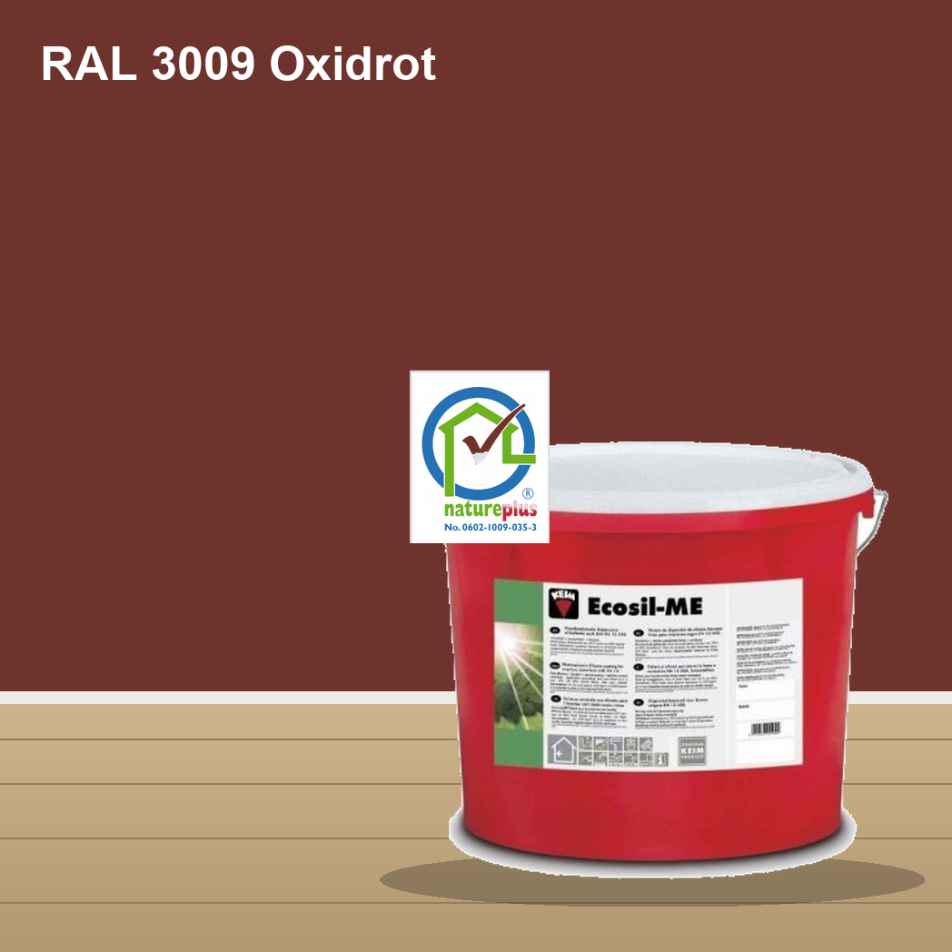 KEIM Ecosil-ME Wandfarbe RAL 3009 Oxidrot – mineralische Silikat-Innenfarbe, online kaufen bei Proma Farben