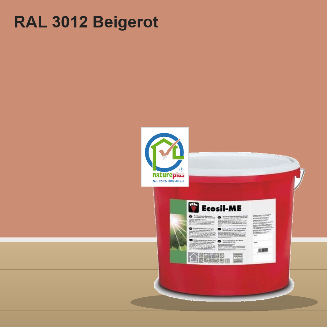 KEIM Ecosil-ME Wandfarbe RAL 3012 Beigerot – mineralische Silikat-Innenfarbe, online kaufen bei Proma Farben