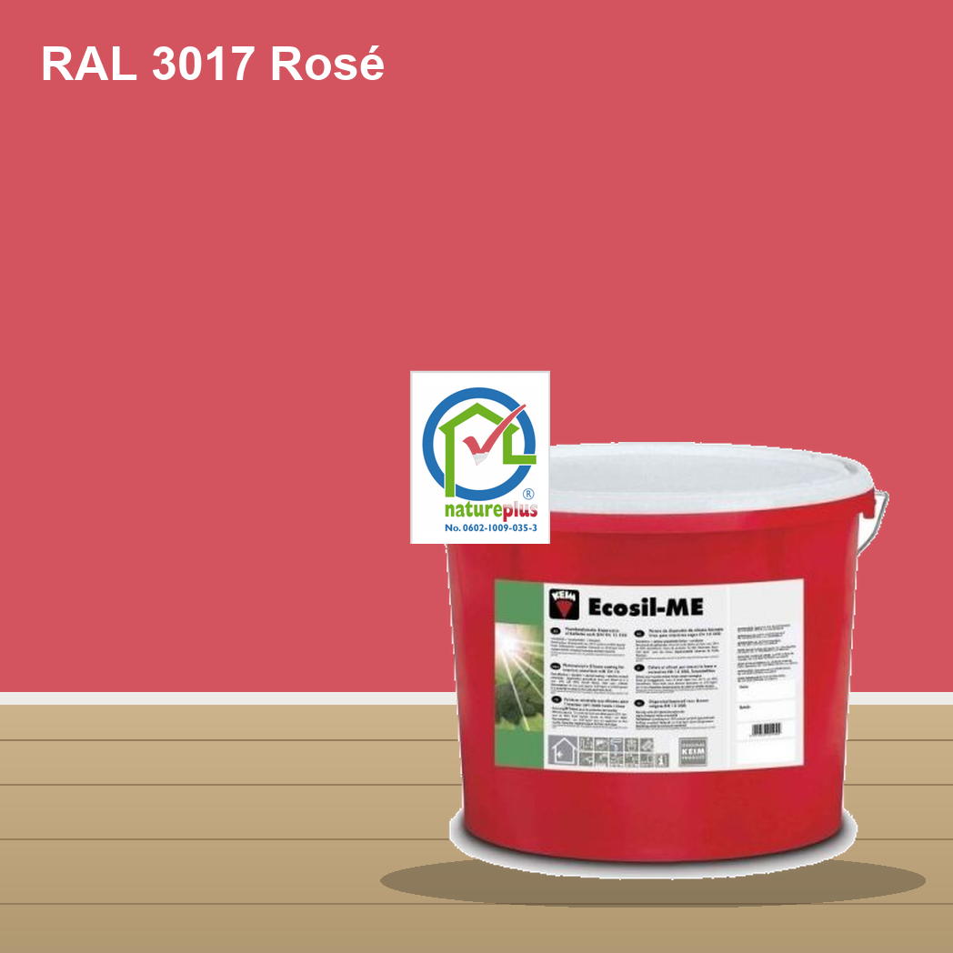 KEIM Ecosil-ME Wandfarbe RAL 3017 Rosé – mineralische Silikat-Innenfarbe, online kaufen bei Proma Farben