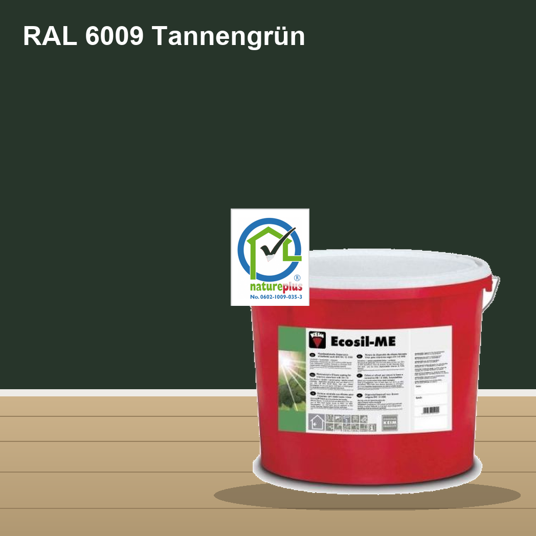 KEIM Ecosil-ME Wandfarbe RAL 6009 Tannengrün – mineralische Silikat-Innenfarbe, online kaufen bei Proma Farben