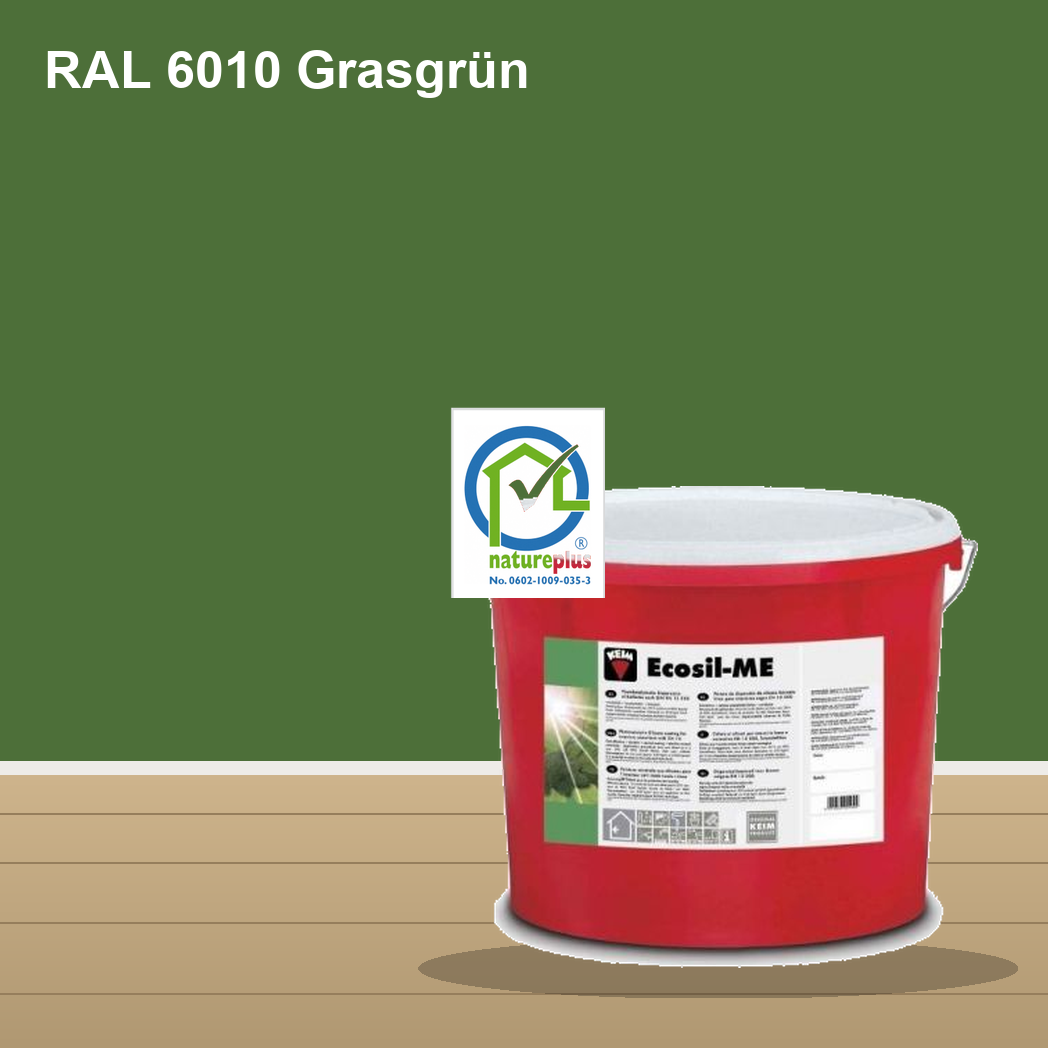 KEIM Ecosil-ME Wandfarbe RAL 6010 Grasgrün – mineralische Silikat-Innenfarbe, online kaufen bei Proma Farben