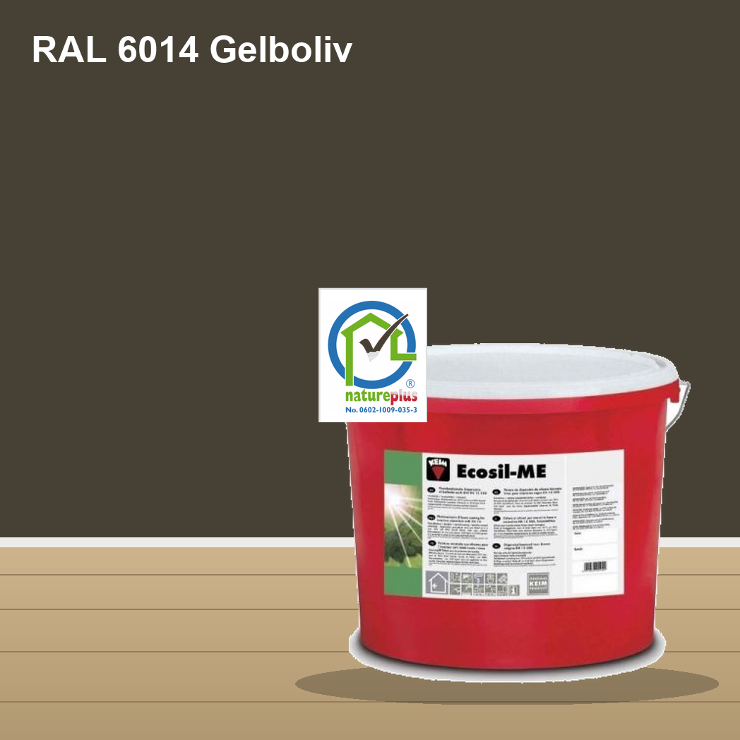 KEIM Ecosil-ME Wandfarbe RAL 6014 Gelboliv – mineralische Silikat-Innenfarbe, online kaufen bei Proma Farben