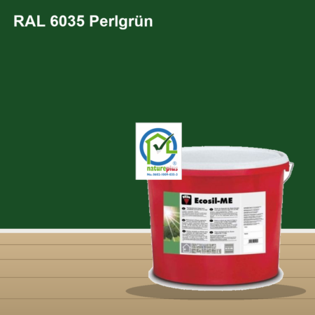 KEIM Ecosil-ME Wandfarbe RAL 6035 Perlgrün – mineralische Silikat-Innenfarbe, online kaufen bei Proma Farben