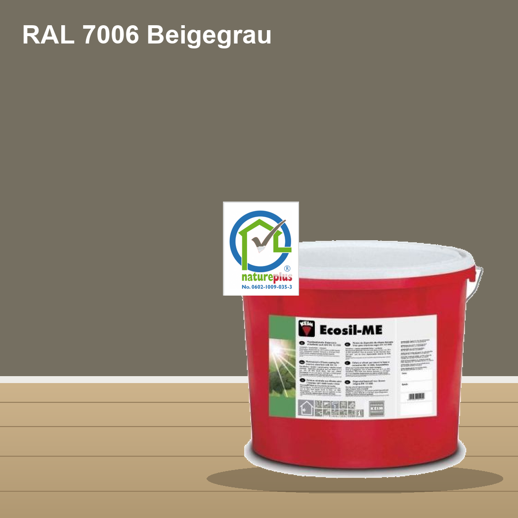 KEIM Ecosil-ME Wandfarbe RAL 7006 Beigegrau – mineralische Silikat-Innenfarbe, online kaufen bei Proma Farben