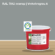 KEIM Ecosil-ME Wandfarbe RAL 7042 nowrap | Verkehrsgrau A – mineralische Silikat-Innenfarbe, online kaufen bei Proma Farben