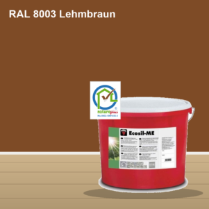 KEIM Ecosil-ME Wandfarbe RAL 8003 Lehmbraun – mineralische Silikat-Innenfarbe, online kaufen bei Proma Farben