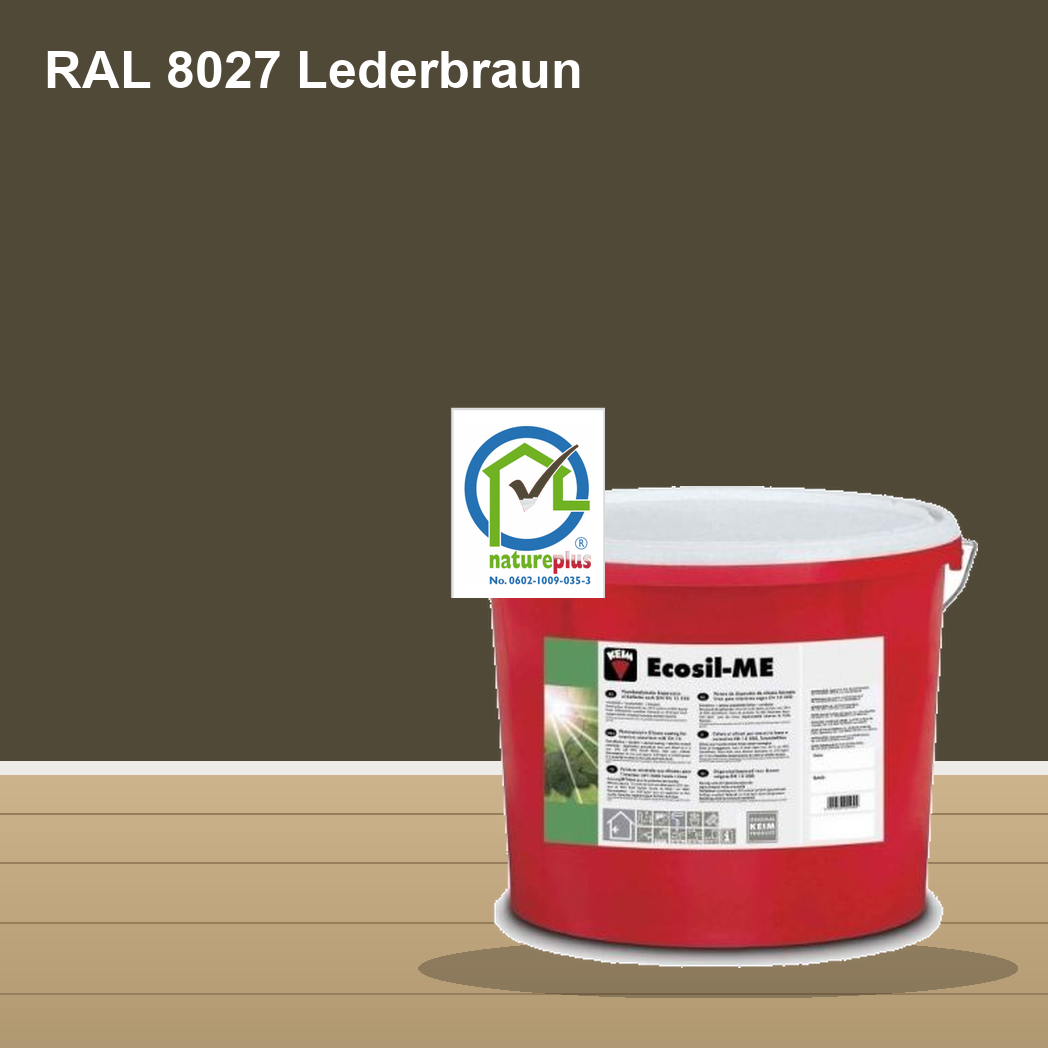 KEIM Ecosil-ME Wandfarbe RAL 8027 Lederbraun – mineralische Silikat-Innenfarbe, online kaufen bei Proma Farben