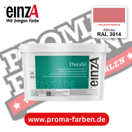einzA DuraSil Fassadenfarbe RAL 3014 Altrosa – online kaufen bei Proma Farben